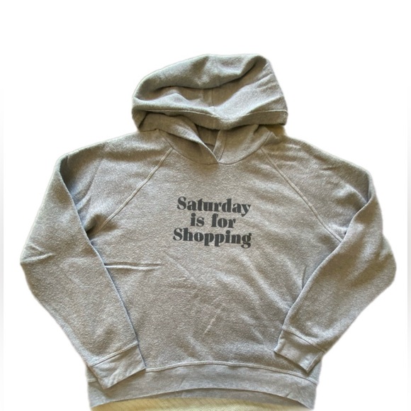 Project Social T  - Sunday is for Snuggling/Saturday is for Shopping hoodie - Picture 3 of 7